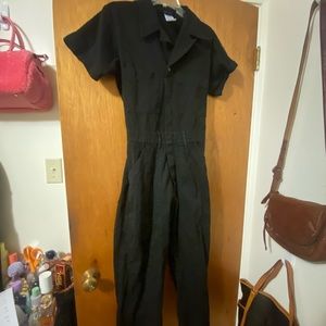 Big Bud Press Short Sleeve Jumpsuit in Black
